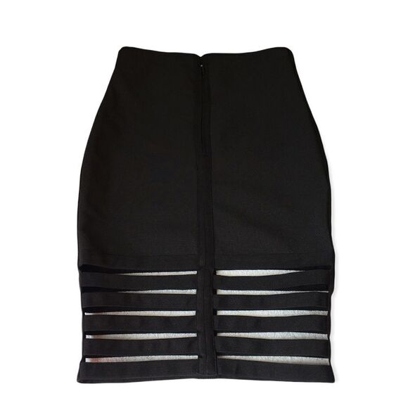 🆕Wow Couture Black Bandage Skirt - Picture 5 of 7